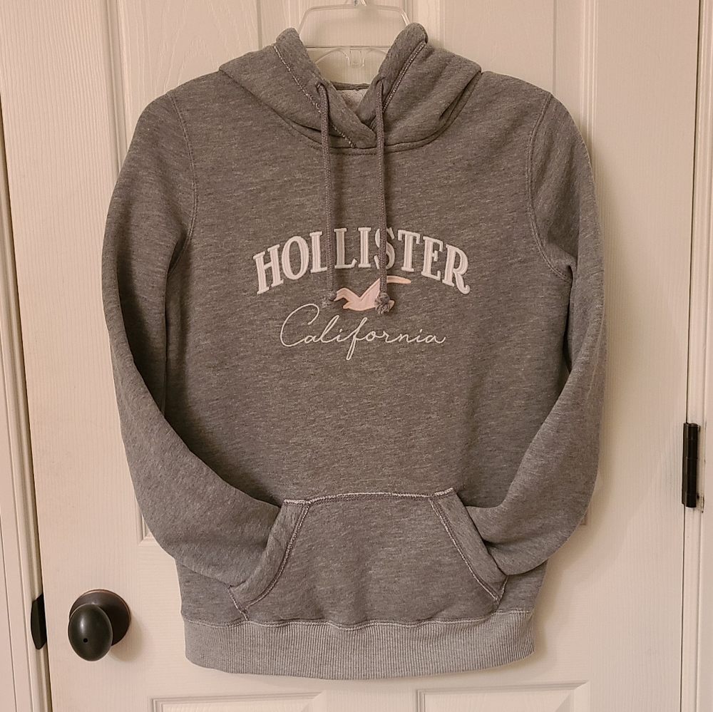 Hollister Logo Hoodie Sweatshirt